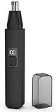 Nose Hair Trimmer, Rechargeable Cordless Painless Ear Eyebrow...