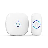 SECRUI Wireless Doorbell, Plug in Waterproof Operating at 1,000...