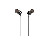 JBL T110 Wired In-Ear Headphones with JBL Pure Bass Sound, Black