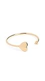 Kate Spade New York Women's Metal Spade Flex Cuff, Gold, One Size