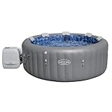 Lay-Z-Spa Santorini Pro Built in LED Light, 10 HydroJet System,...