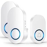 Vexloria Wireless Doorbell with 2 Receivers, 150M Long Range Door...