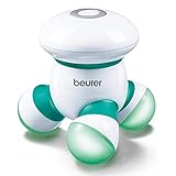 Beurer MG16 Mini Massager - green, Ergonomic hand-held vibration...