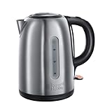 Russell Hobbs Brushed Stainless Steel & Black Electric 1.7L...