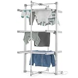 lakeland Dry:Soon 3 Tier Heated Clothes Airer – Indoor Drying...