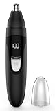 Nose Hair Trimmer Professional Painless Eyebrow Trimmer...