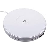 fotoconic White Electric Motorized Rotating Turntable Display...