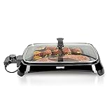 Geepas 1600W Electric Barbecue Grill | 2-in-1 Grill with Hot...