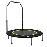 LN COZY CORNER Foldable Fitness Trampoline, Max 485lbs(220kg),...