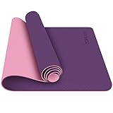 TOPLUS Yoga Mat, Classic Pro Yoga Mat TPE Eco Friendly Non Slip...