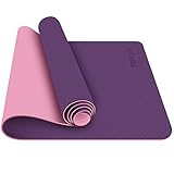 TOPLUS Yoga Mat, Classic Pro Yoga Mat TPE Eco Friendly Non Slip...