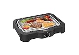 Hometronix 2300W Electric BBQ Grill – Smokeless, Non-Stick,...