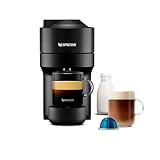 Nespresso Vertuo Pop Small Coffee Pod machine, Liquorice Black,...