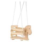 small foot 7190 Baby swing 'horse' made of wood, stable and safe...