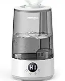 Homvana Humidifier for Bedroom, 3.6L Cool Mist for Large Room,...
