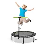 Maxmass Mini Trampoline, Fitness Bungee Rebounder with Adjustable...