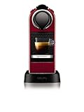 NESPRESSO KRUPS Citiz XN741540 Pod Coffee Machine-Red
