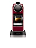 NESPRESSO KRUPS Citiz XN741540 Pod Coffee Machine-Red