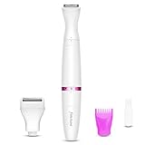 Bikini Trimmer, Funstant Electric Razor for Women with Comb,...