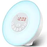 Sunrise Alarm Clock Wake Up Light - Upgraded Version Light Alarm...