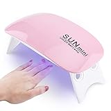 SOSPIRO LED UV Nail Lamp, Portable Gel Nail Dryer, 6W Mini UV...