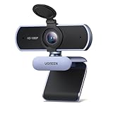 UGREEN Webcam for PC, Full HD 1080P/30fps Webcam for Laptop,...