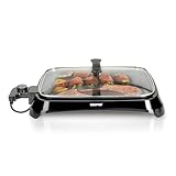 Geepas 1600W Electric Barbecue 2-in-1 Grill With Hot Plate,...