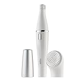 Braun FaceSpa Face Epilator, Hair Removal with Facial Cleansing...