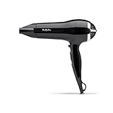 BaByliss Power Smooth 2400W Hair Dryer, Black, Fast, lightweight,...