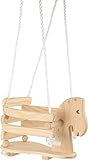 small foot 7190 Baby swing 'horse' made of wood, stable and safe...
