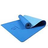 FitBeast Yoga Mat, 6mm Thick Non-Slip Exercise Yoga Mat, TPE...