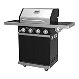 Comfort Garden 4-Burner BBQ Grill with Side Burner | 3008.70 sq...