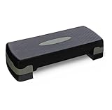 Amazon Basics Aerobic Exercise Step Platform, Adjustable Workout...