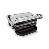 Tefal OptiGrill+ GC713D40 Intelligent Health Grill, 6 Automatic...