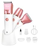 Ufree Lady Shavers for Women Pubic Hair, Bikini Trimmer Women Wet...