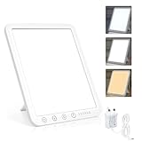 SAD Lamp - 15000 Lux Light Therapy With 3 Color Temperature, 6...