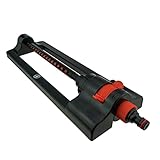 Simple to Use Adjustable and Oscillating Garden Watering Lawn Bar...