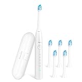 Vsmile Sonic Electric Toothbrush with Travel Case Rechargeable...