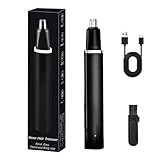 Nose Hair Trimmer for Men and Women, USB Rechargeable Nose, Ear,...