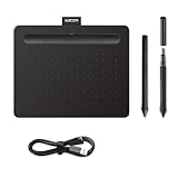 Wacom Intuos S Black with Bluetooth – Drawing Tablet with Pen,...