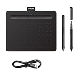 Wacom Intuos S Black with Bluetooth – Drawing Tablet with Pen,...