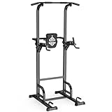 Sportsroyals Power Tower Dip Station Pull Up Bar for Home Gym...