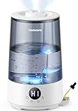 Homvana Humidifier for Bedroom, 3.6L Cool Mist Humidifiers, 360°...