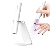 UV Light for Gel Nails, Denabuty Mini U V LED Nail Lamp Handheld...