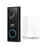 eufy Security, Video Doorbell 2K (Battery-Powered) with HomeBase,...