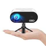 Mini Projector with WiFi and Bluetooth, VISSPL Full HD 1080P,...