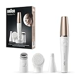 Braun FaceSpa Facial Epilator for Women, Hair Removal with Facial...