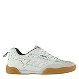 Hi-Tec Men's Squash Trainer, White/Dark Green, 7.5 UK