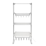 PIFCO 3 Tier Heated Clothes Airer - Electric Clothes Dryer with...