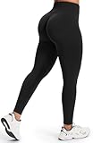 JOYSPELS Gym Leggings for Women Seamless Ruched Scrunch Bums...